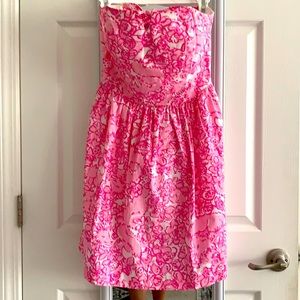 Strapless Lilly Pulitzer dress